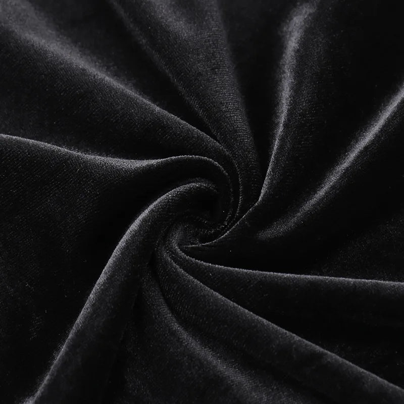 Goth Dark Vintage Mall Gothic Elegant Lace Trumpet Dress Grunge Aesthetic Punk V-neck Long Dresses 2025 Women's Slim Streetwear