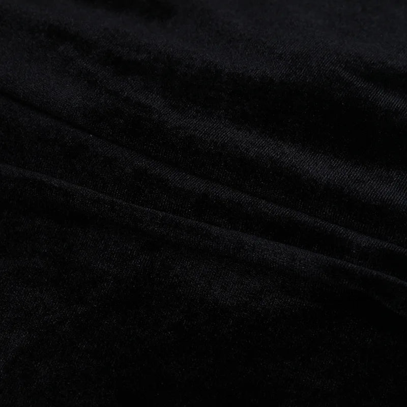 Autumn French Dark Gothic Royal Court Gown Women's Backless Sexy Hip-hugging Camisole Party Dress Y2K Aesthetic Elegant Gown