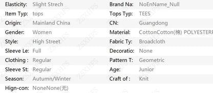 Punk Crop Tops Women T shirt Gothic Streetwear Long sleeves Hip Hop Tees Femme Vintage Clothes Grunge Y2k T shirts Aesthetic Top